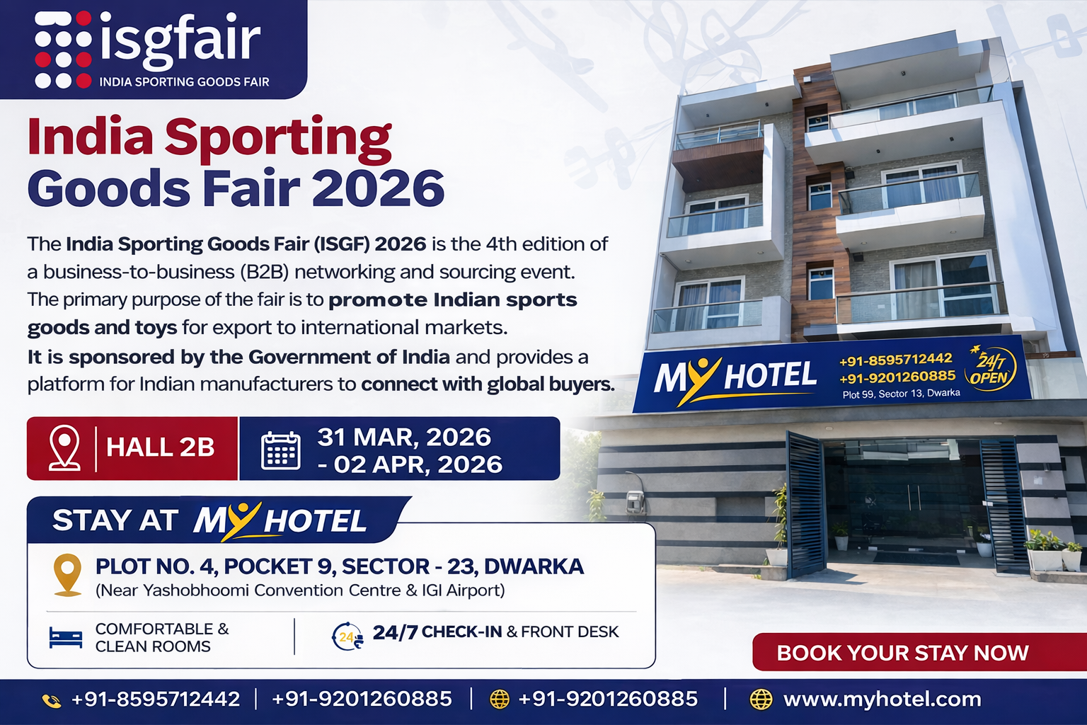 ISG Fair at Yashobhoomi